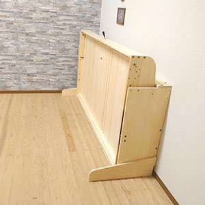 簡易型見せるベッド横型1